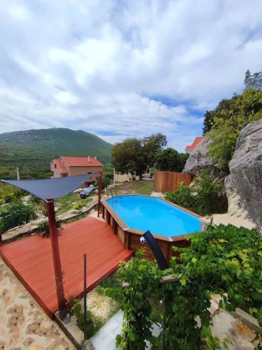 Natural landscape, Pool view, Swimming pool