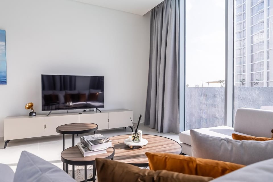 3BDR with Maid Room I District One I Spacious and Cozy Apartment in Dubai