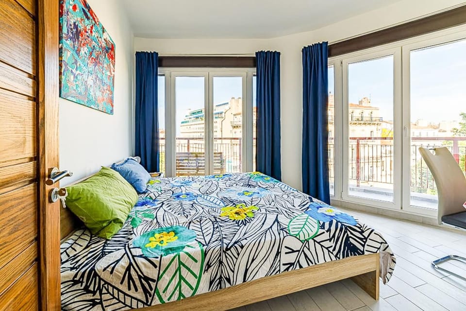 Le Garibaldi - Appart 3 chambres clim avec balcon Apartment in Marseille