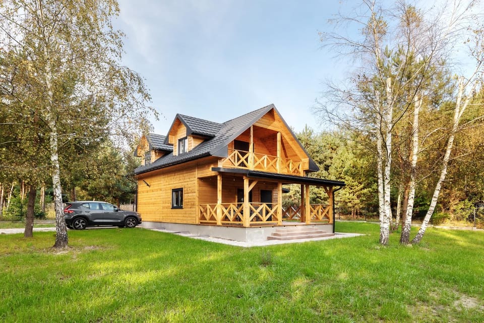 Domek w brzozach House in Poland