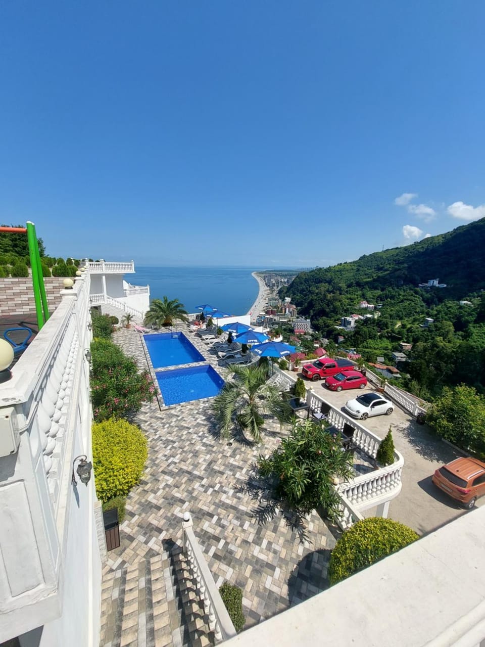 Natural landscape, Balcony/Terrace, Mountain view, Pool view, Sea view, Swimming pool