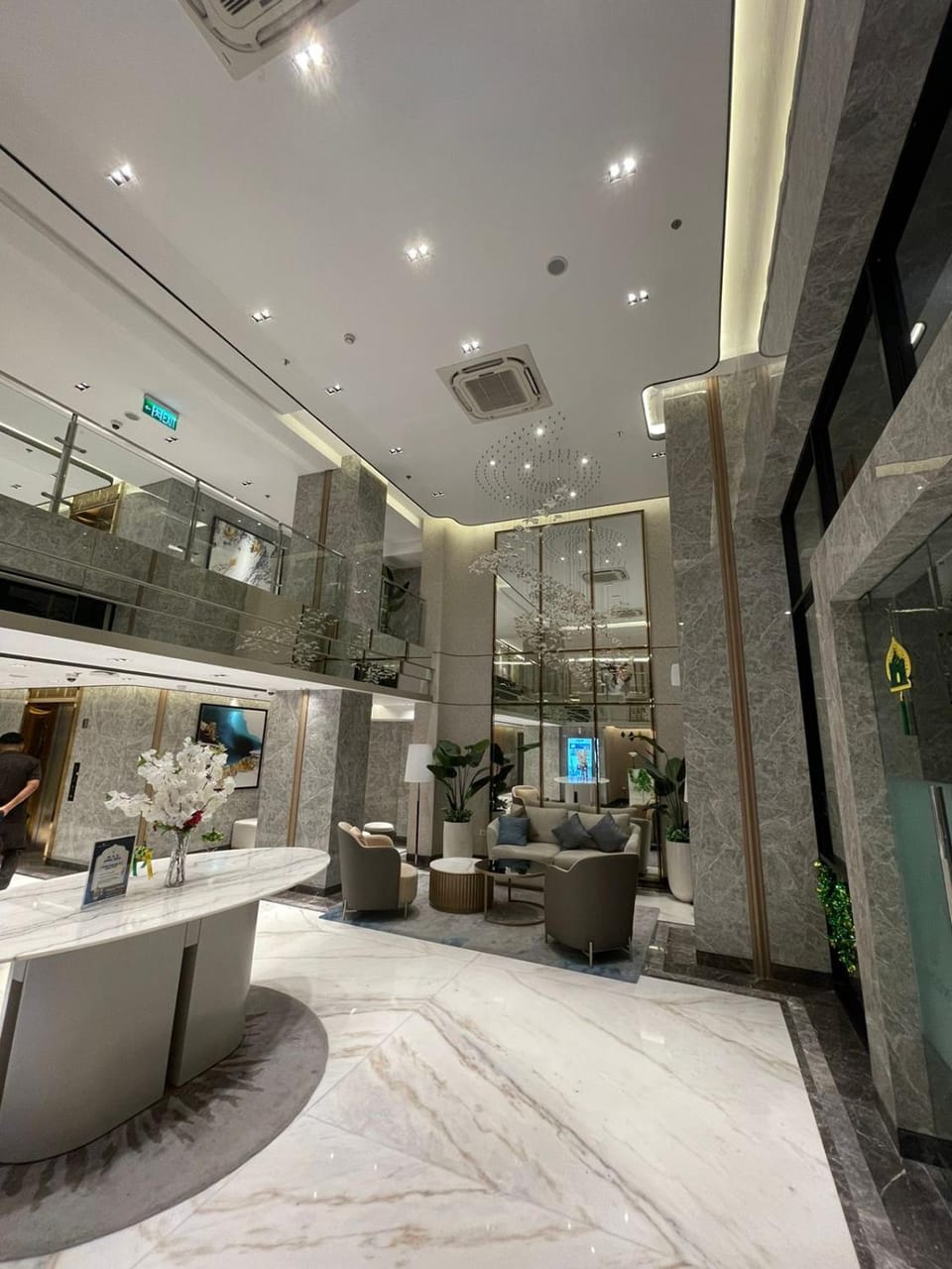 Property building, Lobby or reception, Seating area