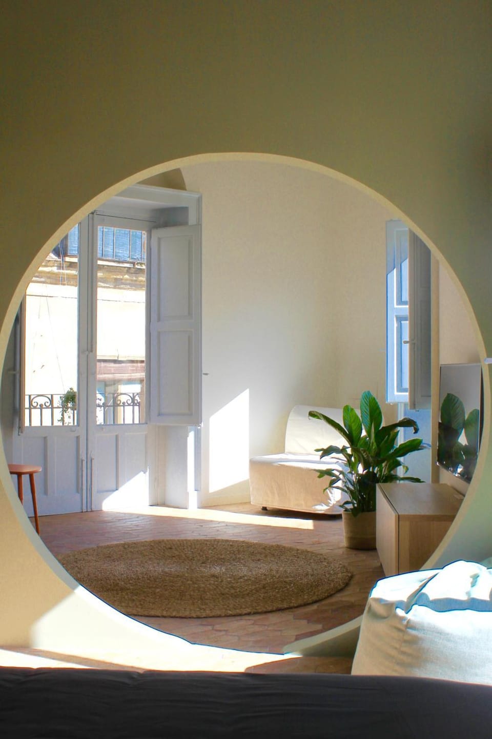 Living room, Photo of the whole room, Seating area, Bedroom