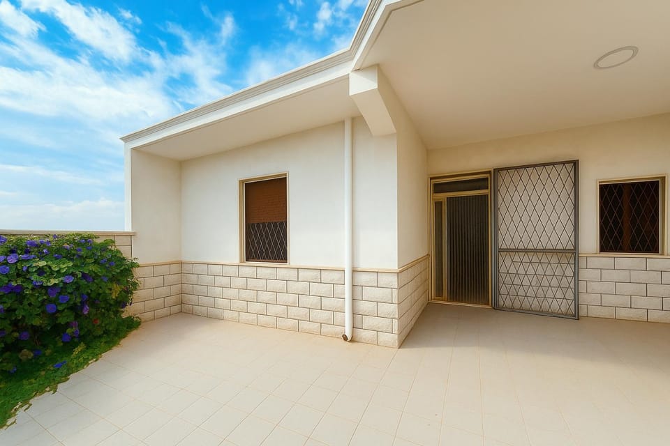 Property building, Garden