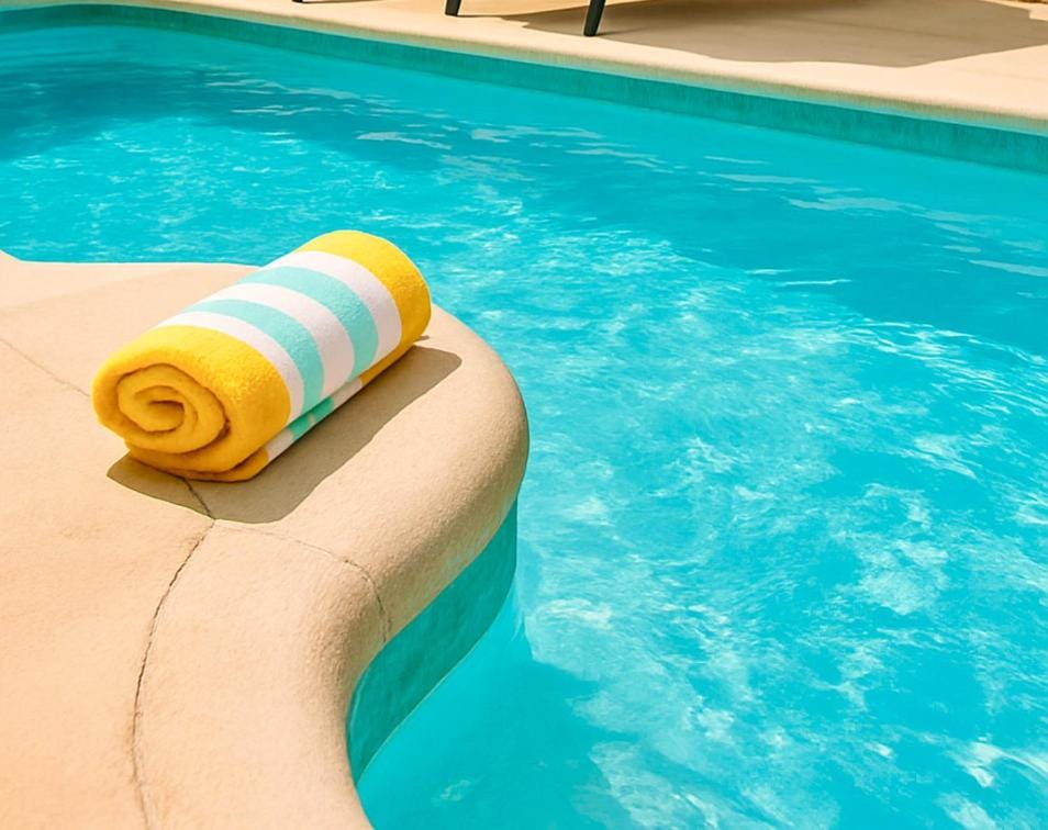 Pool view, Swimming pool