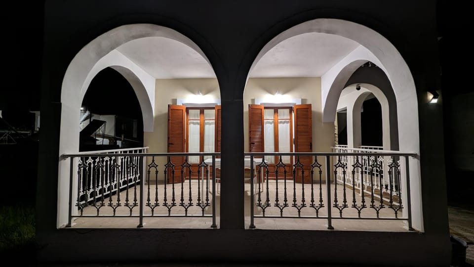 Night, View (from property/room), Balcony/Terrace