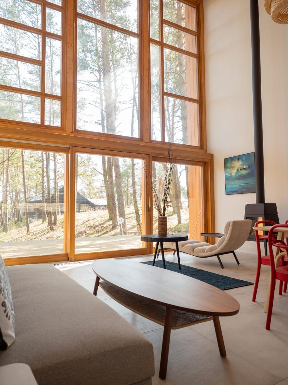 View (from property/room), Balcony/Terrace, Balcony/Terrace, Living room, Garden view, fireplace