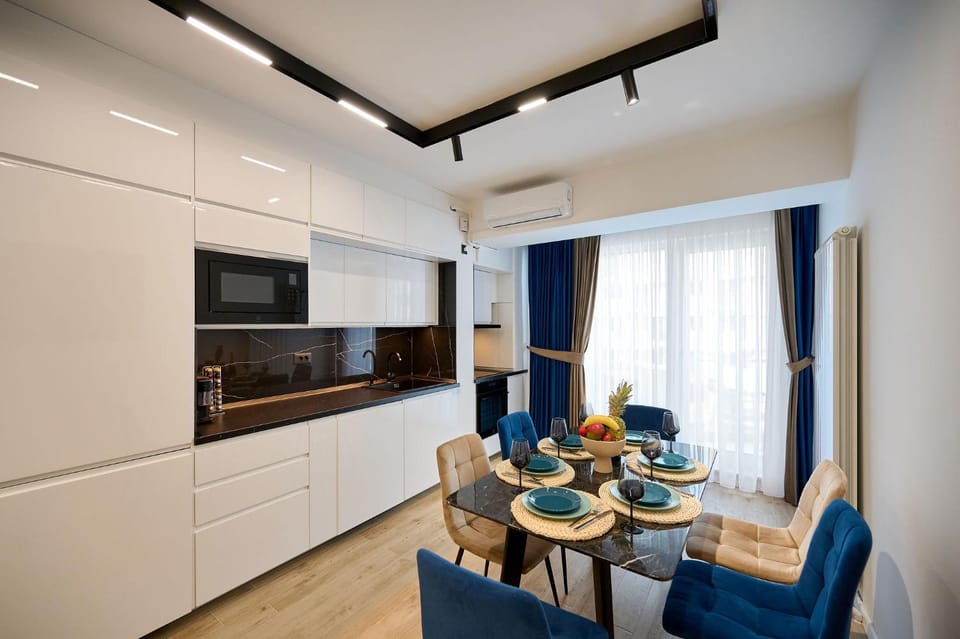 Coffee/tea facilities, Kitchen or kitchenette, Seating area, minibar, pet friendly, stove