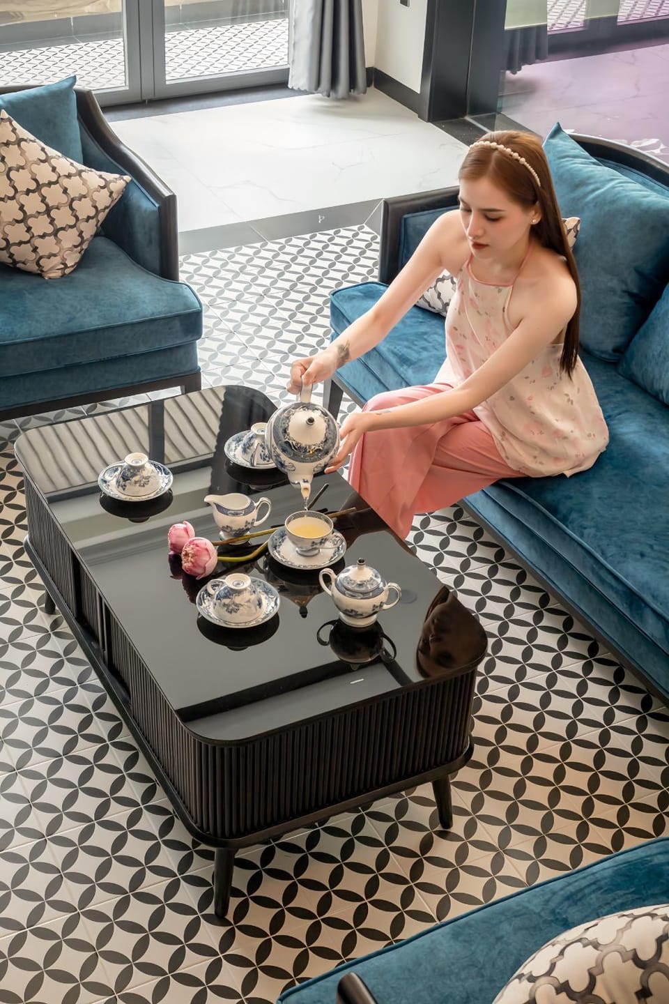 Coffee/tea facilities, Seating area