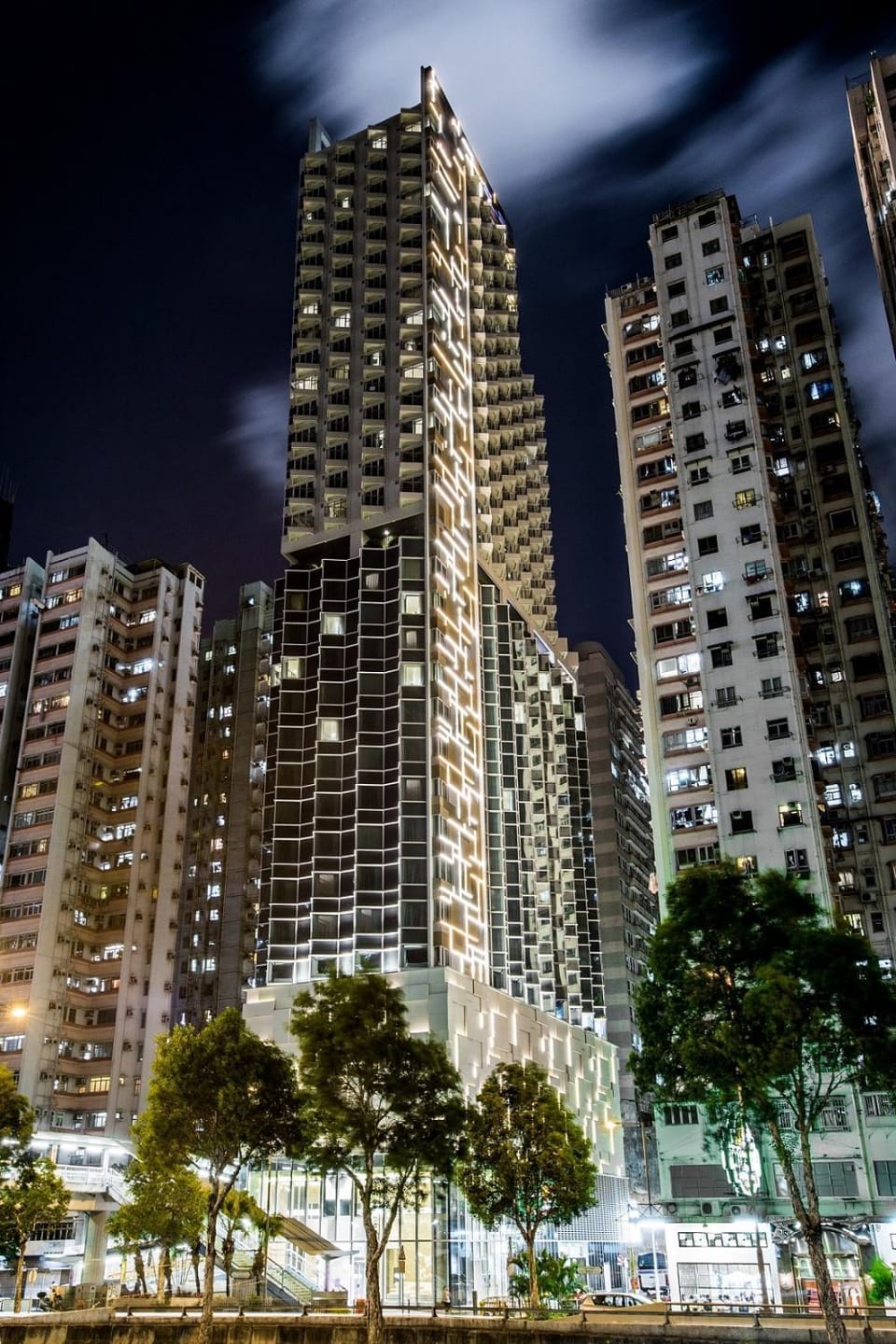 Property building, Night
