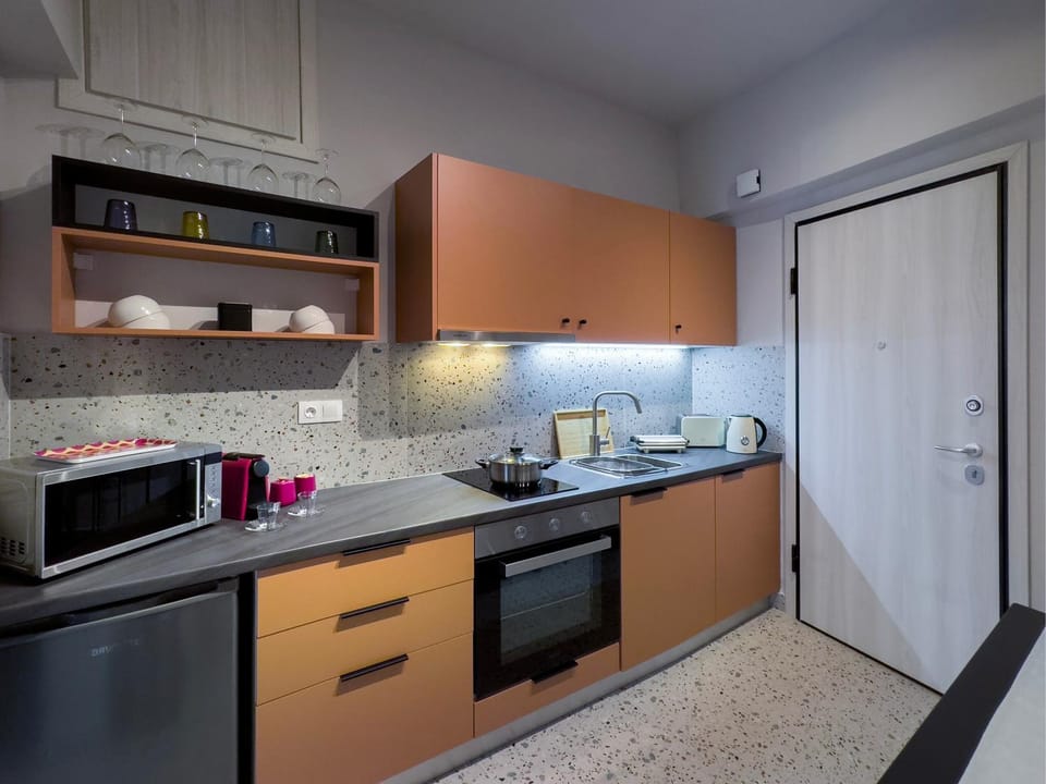 Coffee/tea facilities, Kitchen or kitchenette, minibar, pet friendly, stove, toaster
