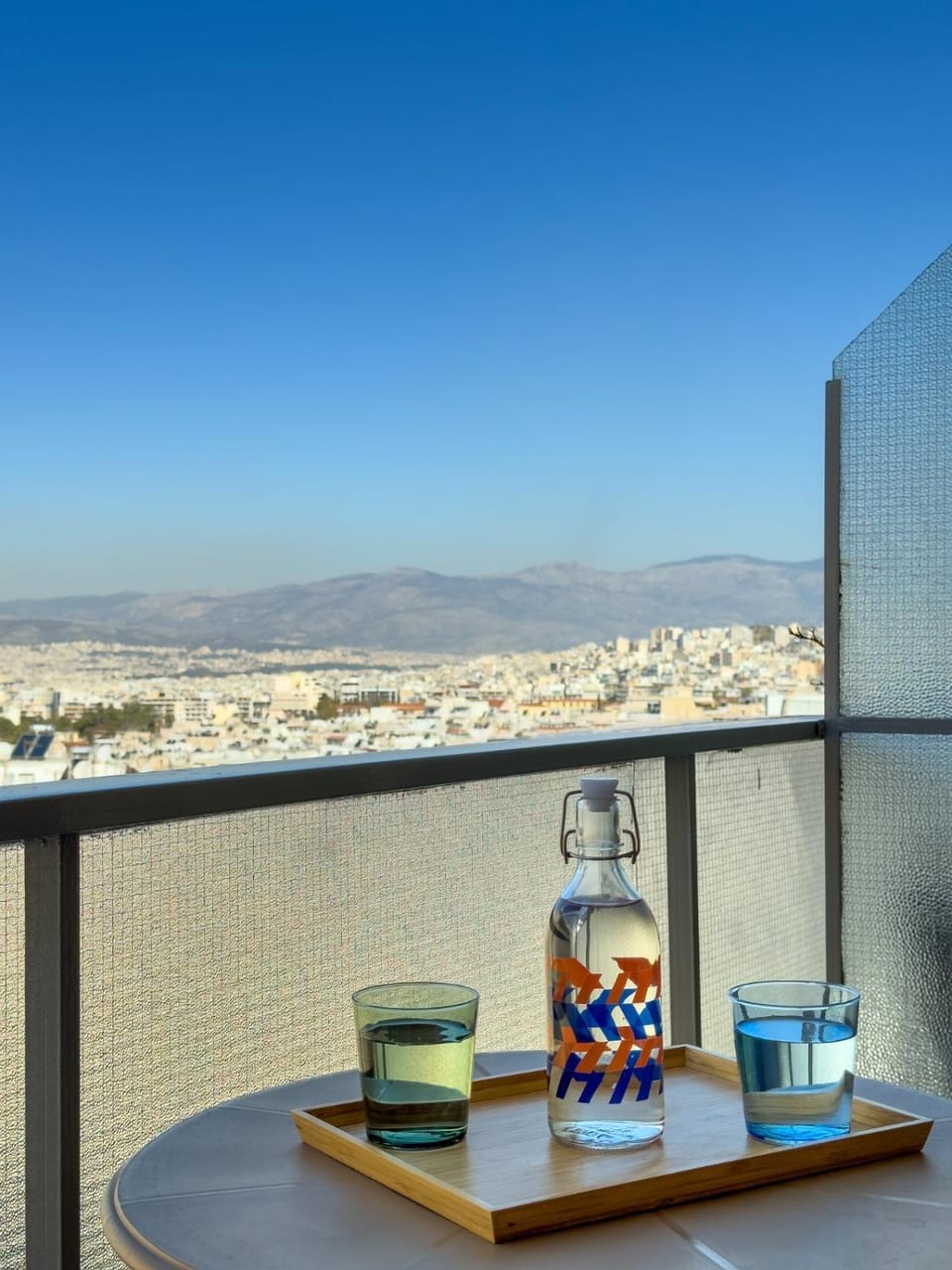 Day, Natural landscape, Balcony/Terrace, City view, Mountain view