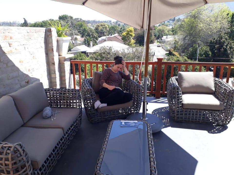 Patio, People, View (from property/room), Balcony/Terrace, Seating area