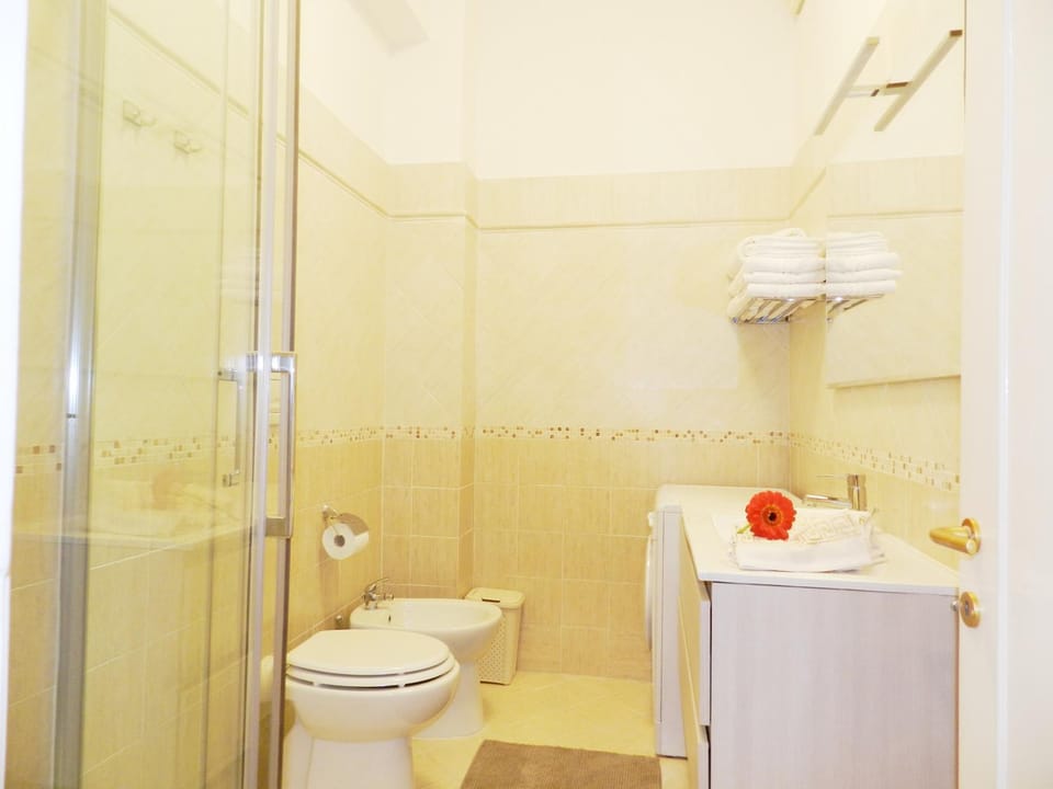 Shower, Toilet, Bathroom, bidet, towels