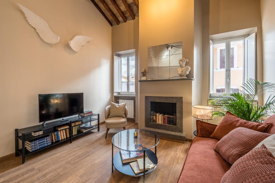 Living room, flat iron