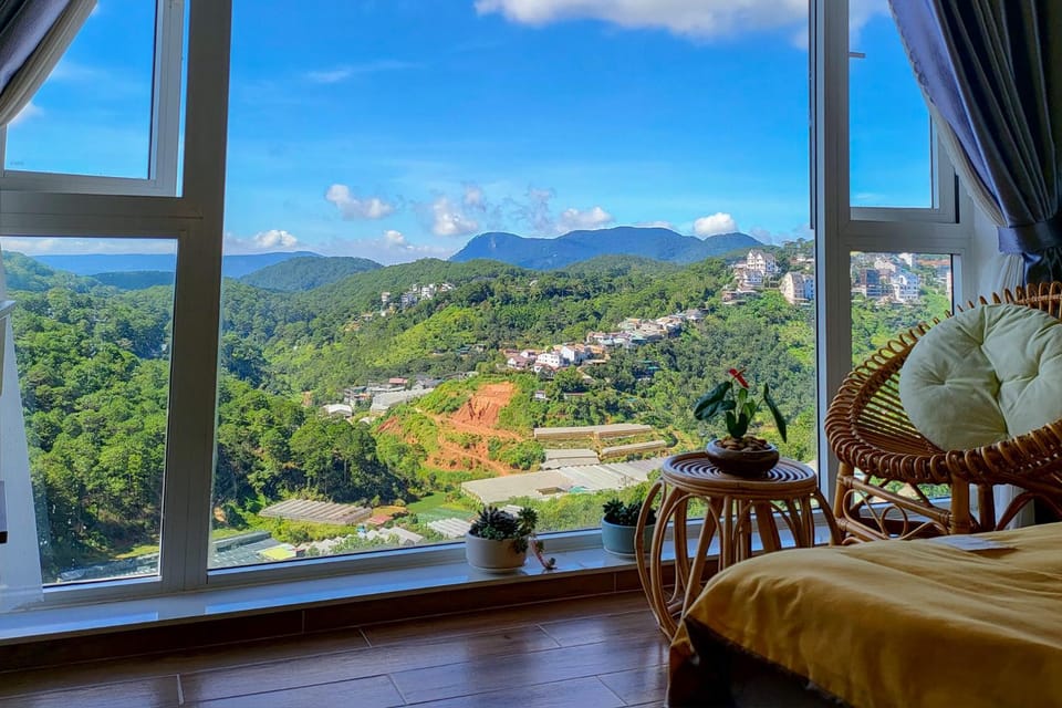Natural landscape, View (from property/room), Seating area, Mountain view