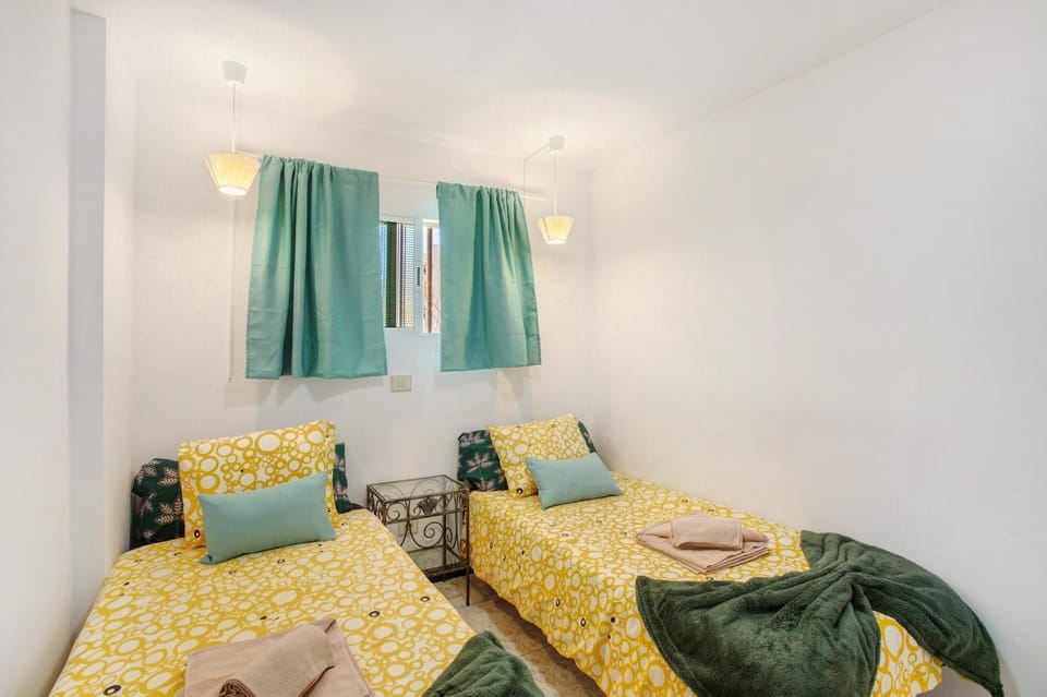 Property building, Living room, Bedroom