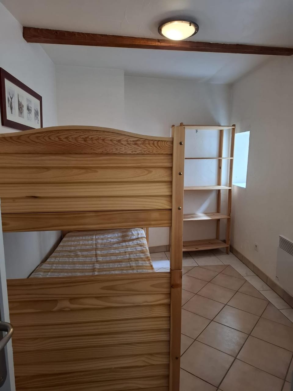 Photo of the whole room, Bedroom, bunk bed