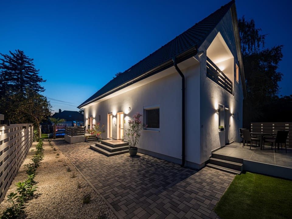 Property building, Night