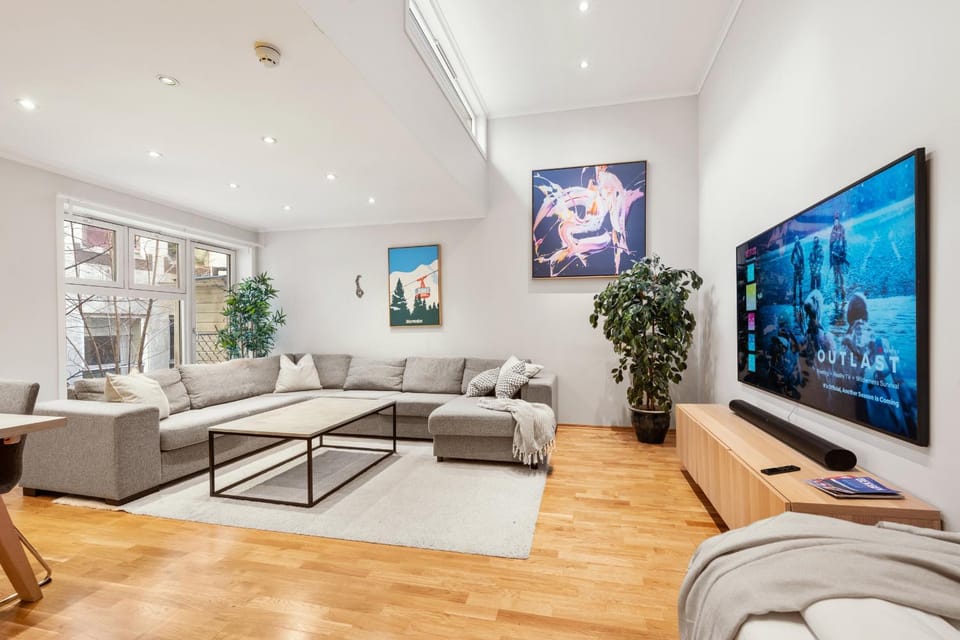 12-Guest Apartment - Self Check-In - Large Smart TV - Central Apartment in Bergen