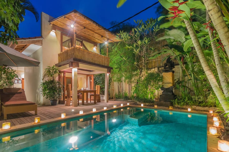 Facade/entrance, Pool view