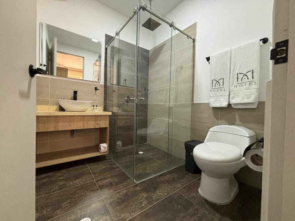 Shower, Toilet, Bathroom, towels