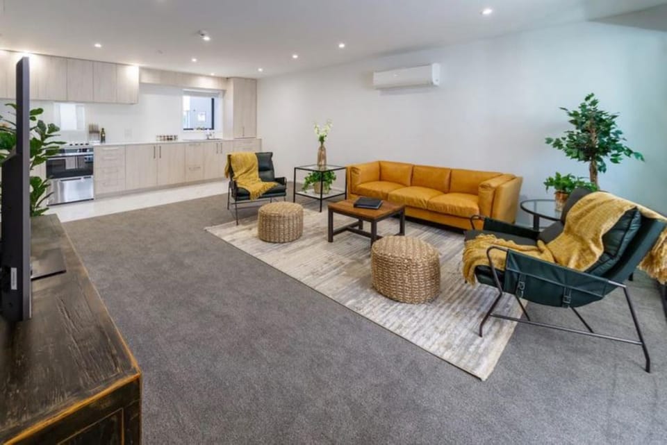 TV and multimedia, Kitchen or kitchenette, Living room, Photo of the whole room, Decorative detail, Seating area, air conditioner