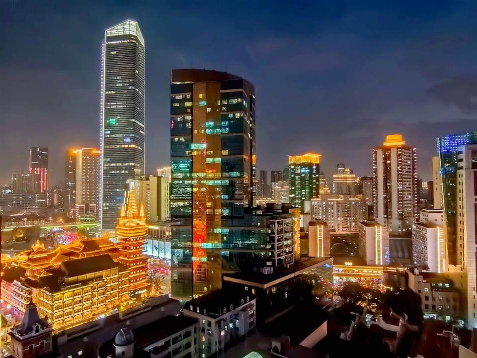 Night, View (from property/room), City view, Landmark view, Street view