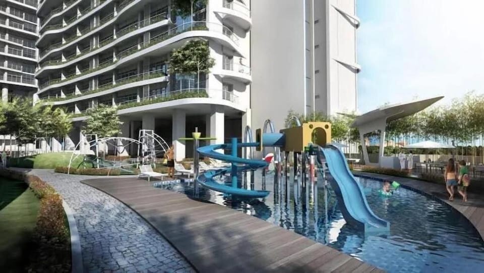 Children play ground, Aqua park