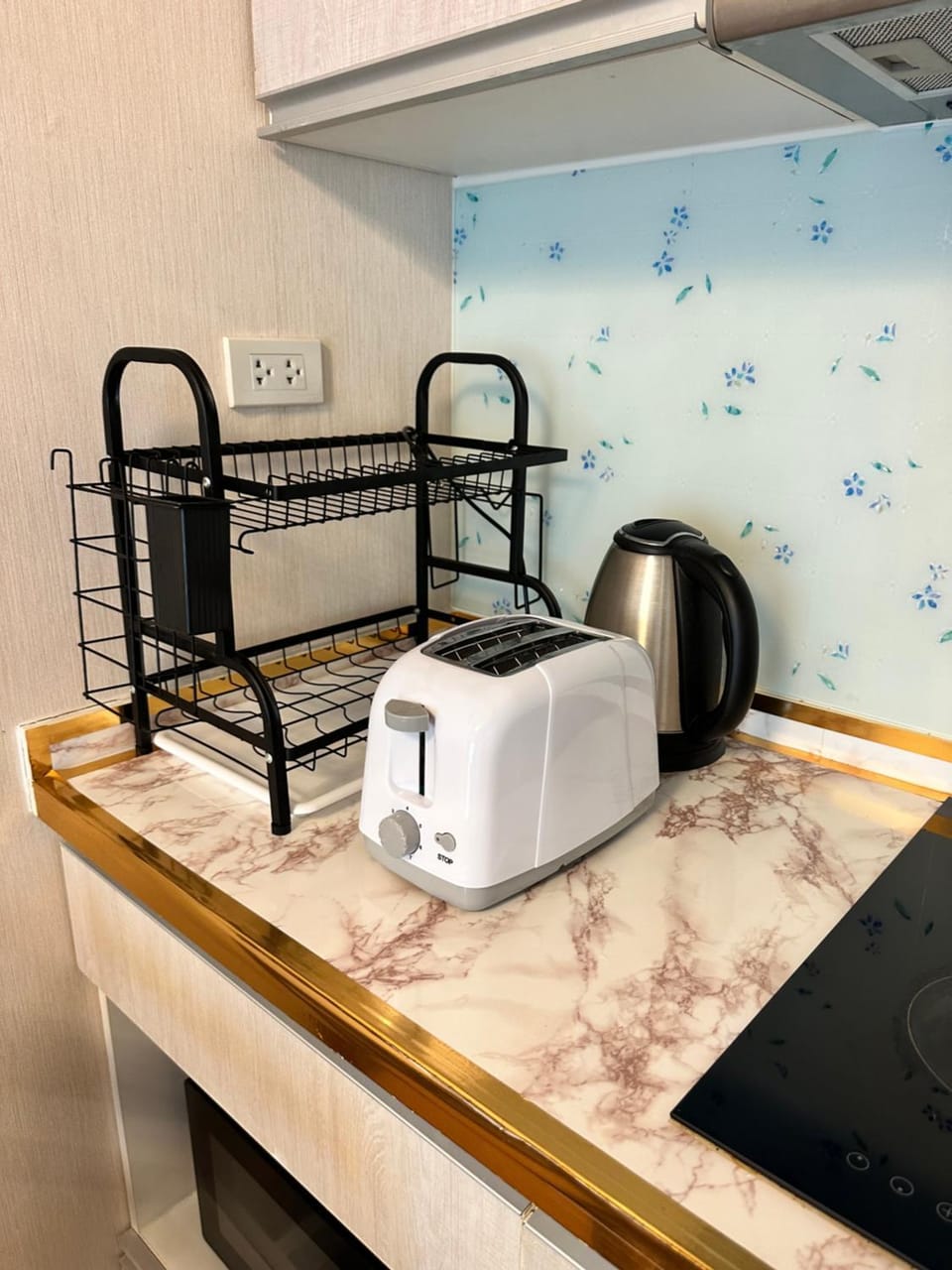 stove, toaster, kitchen