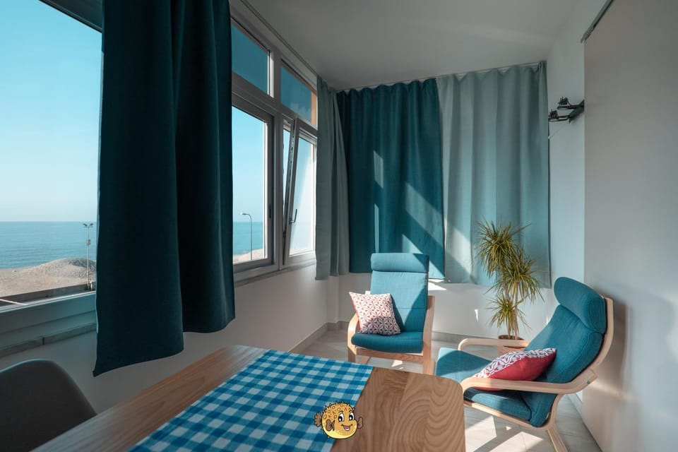 View (from property/room), Seating area, Sea view