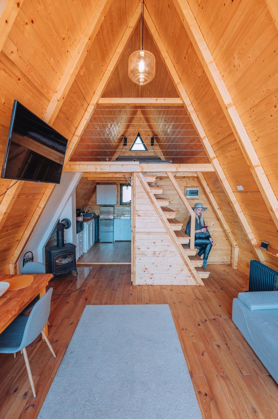 A Frame Cabin - Valea Vinului Cabin in Romania