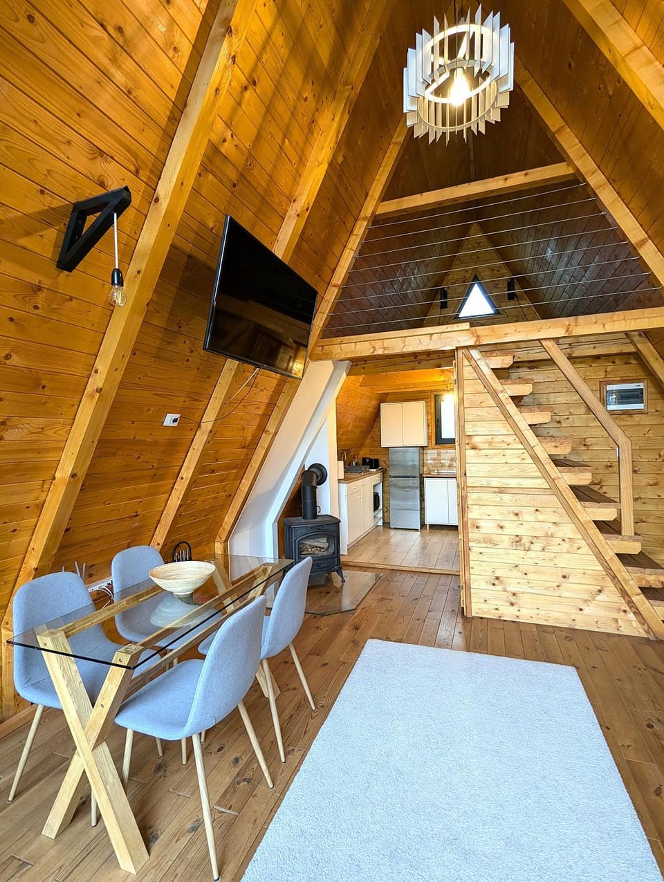 A Frame Cabin - Valea Vinului Cabin in Romania