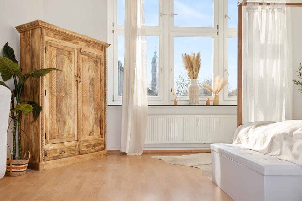 Bed, Photo of the whole room, Bedroom, wardrobe