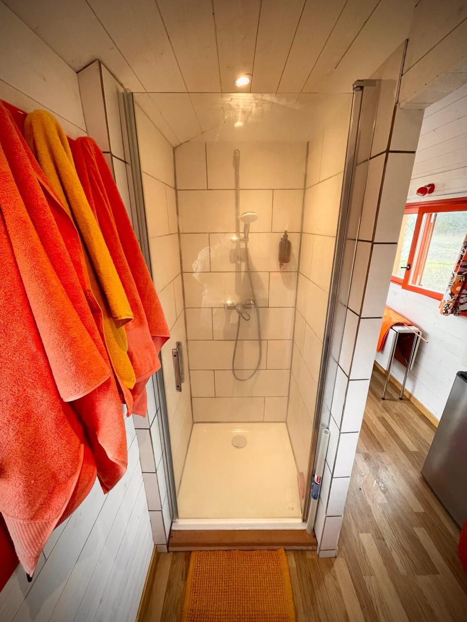 Shower, Bathroom, towels