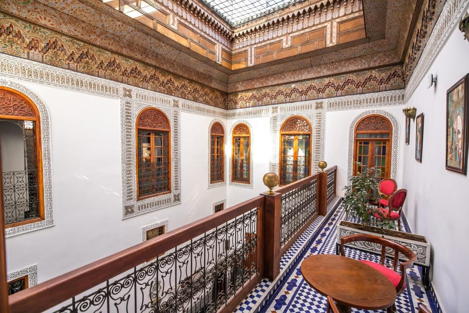 View (from property/room), Balcony/Terrace, Seating area, Inner courtyard view
