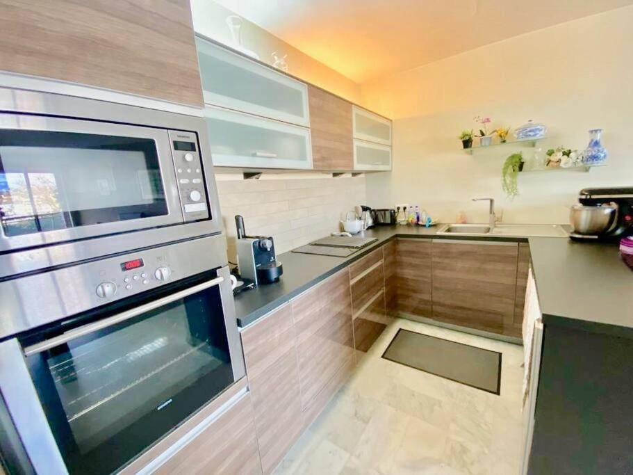 Nice Sea View Apartment Pool Terrace AC 1 bedroom Apartment in Nice
