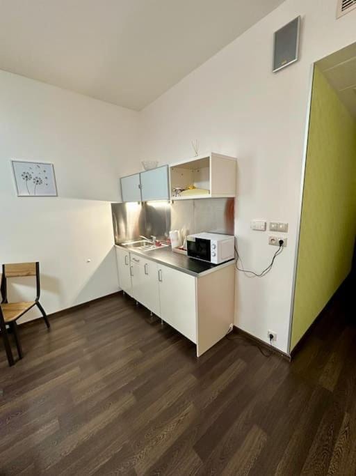 Kitchen or kitchenette, minibar