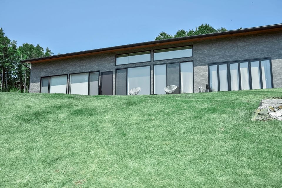 Property building, Natural landscape, Garden, Garden view