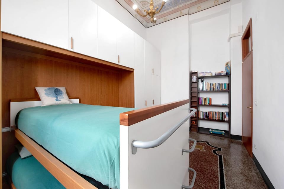 Property building, Living room, Bedroom