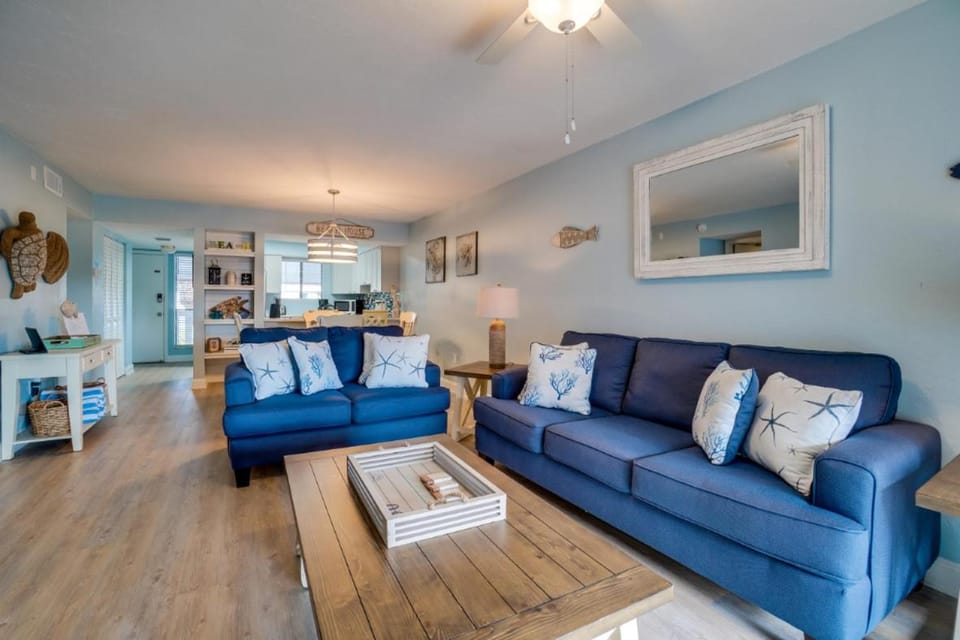 Sea Life at Runaway Bay is a Stunning Updated Condo Within Steps to the Beach House in Bradenton Beach