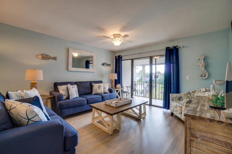 Sea Life at Runaway Bay is a Stunning Updated Condo Within Steps to the Beach House in Bradenton Beach