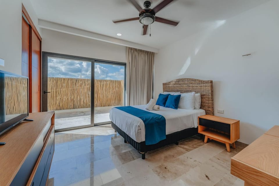Departamento con vista al mar . Apartment in State of Quintana Roo
