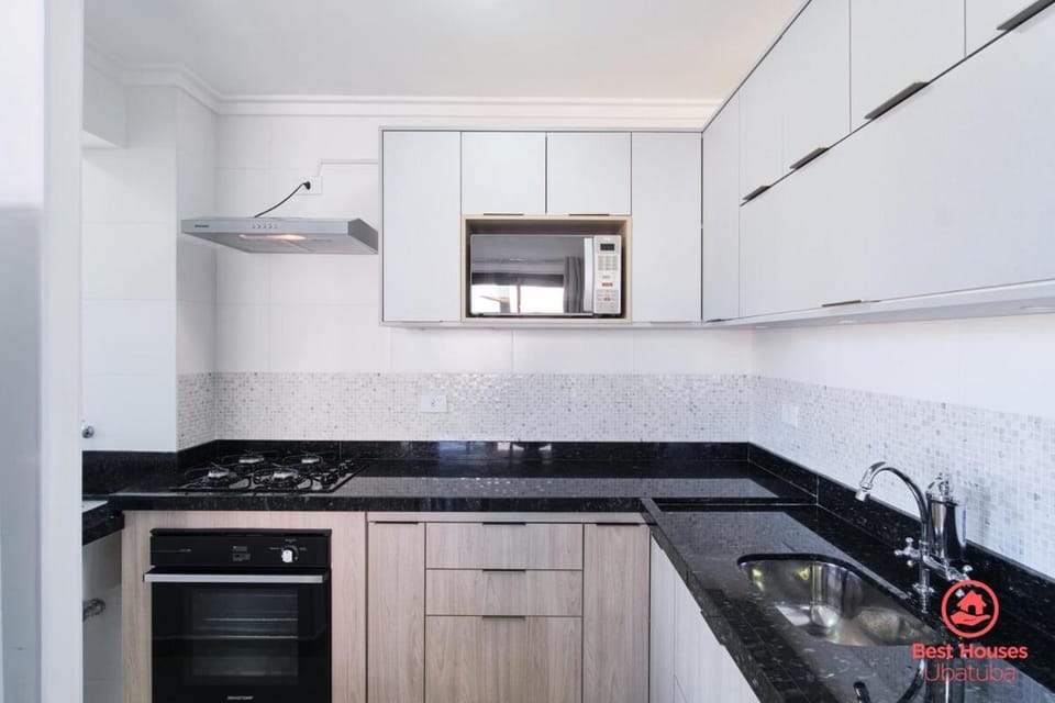 BH57: Bonito, Gostoso, Varanda Gourmet e Bom Preço Apartment in Ubatuba