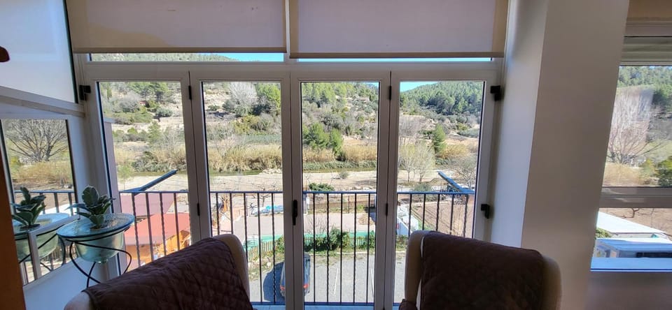 View (from property/room), Balcony/Terrace, Living room, Seating area