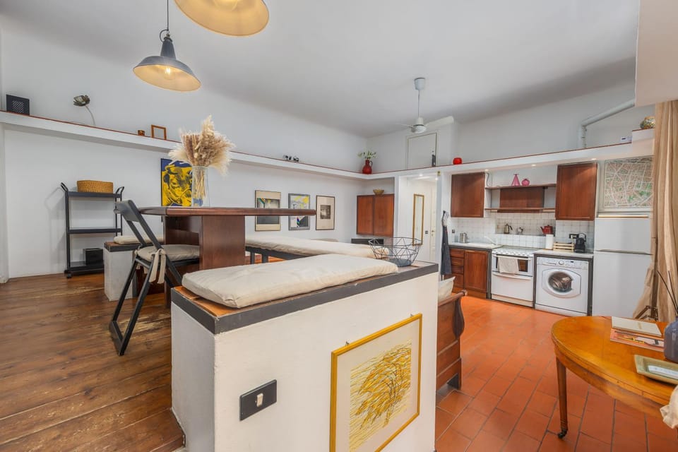 Kitchen or kitchenette, dishwasher, oven, stove, washing machine, dryer