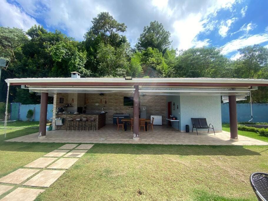 Chácara Incrível em Condomínio Fechadopara Alugar House in State of São Paulo