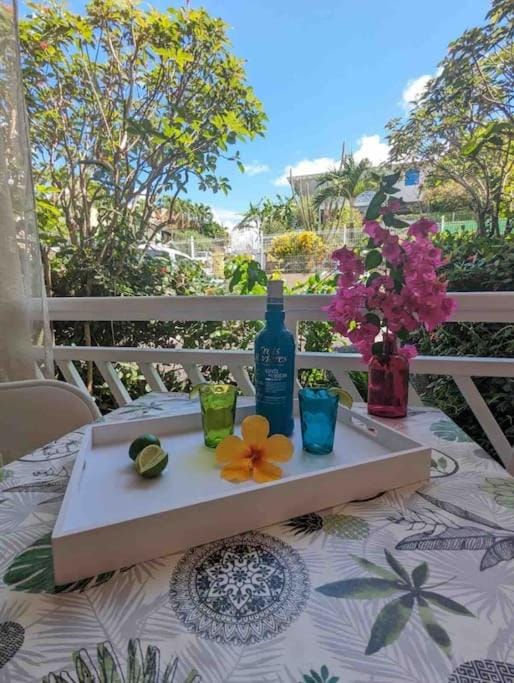 Tikoule t2 avec piscine Trois Ilets Apartment in Les Trois-Îlets