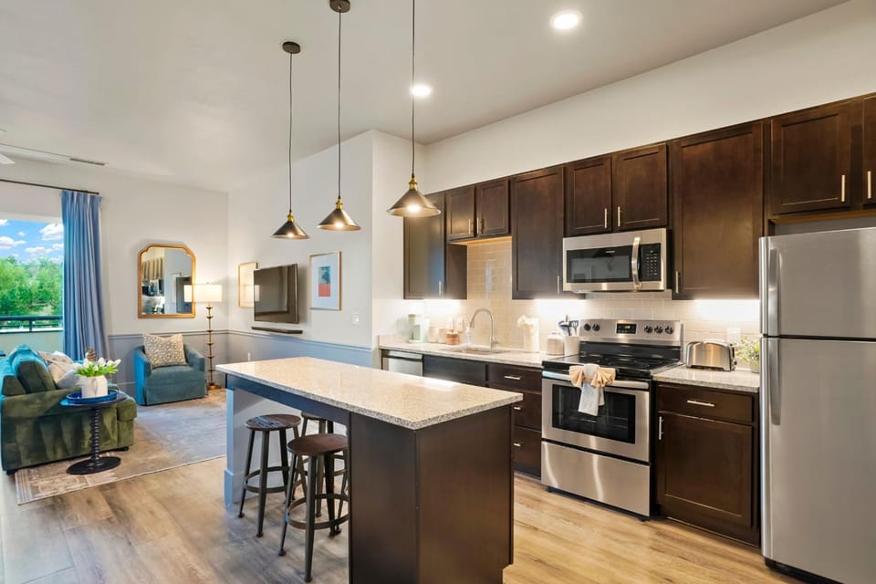 Golden Condo Patio with MTN Views Walk to DT Golden and School of Mines House in Golden