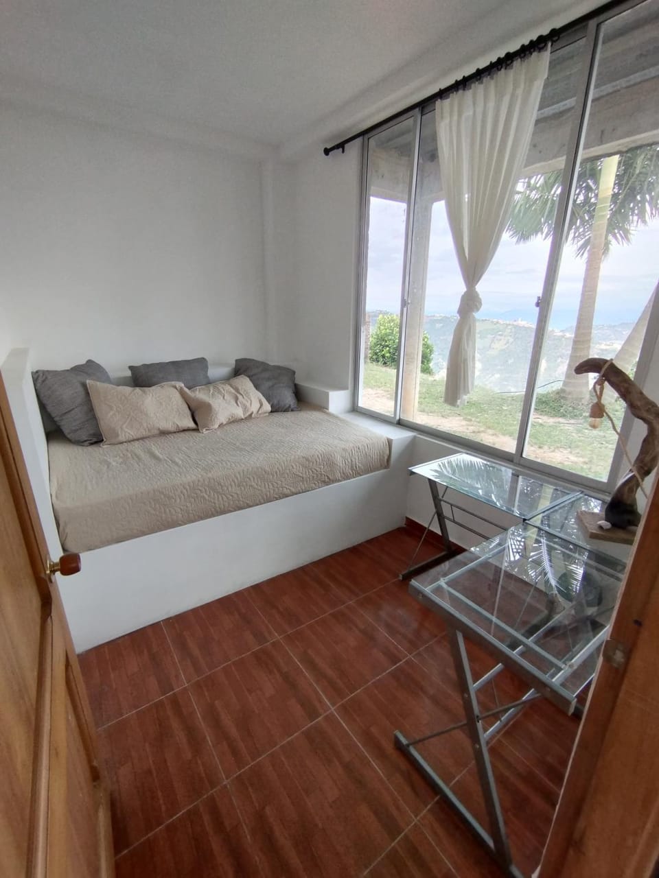 Bed, Photo of the whole room, Bedroom, Sunset